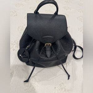 Louis Vuitton Montsouris NM PM Backpack Monogram Empreinte Leather